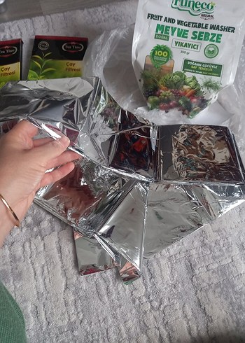 Funeco Meyve Sebze Yıkayıcı ve Alüminyum Kapak - Görsel 4