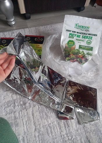 Funeco Meyve Sebze Yıkayıcı ve Alüminyum Kapak - Görsel 5