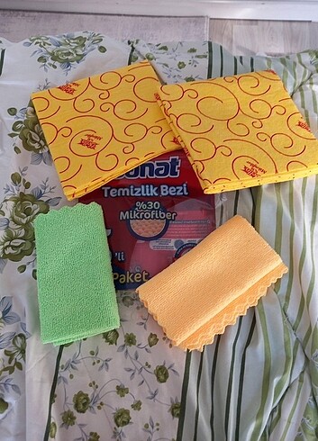 5 adet mikrofiber bez