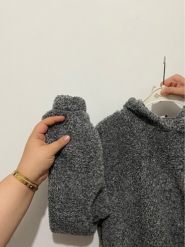 Defacto Peluş sweat