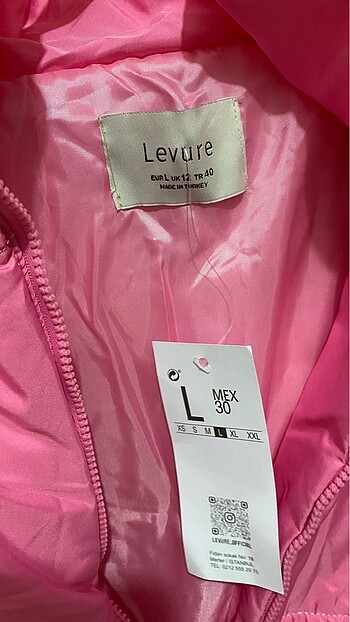 l Beden pembe Renk Pembe mont