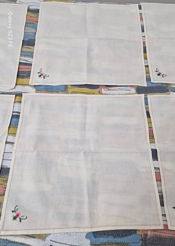 12 adet Rahibe işi peçete - Görsel 4