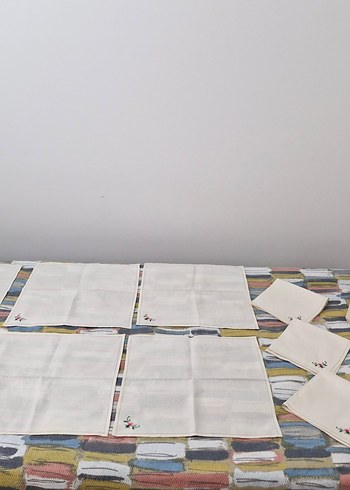 12 adet Rahibe işi peçete - Görsel 2