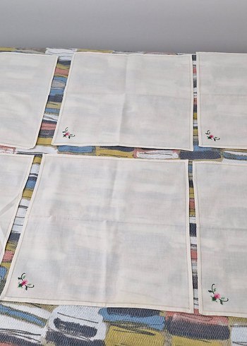 12 adet Rahibe işi peçete - Görsel 3