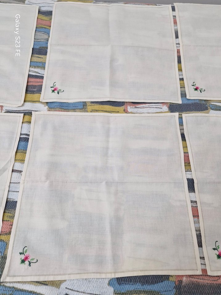 12 adet Rahibe işi peçete - Görsel 4