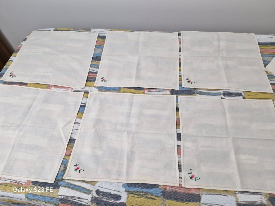 12 adet Rahibe işi peçete - Görsel 3