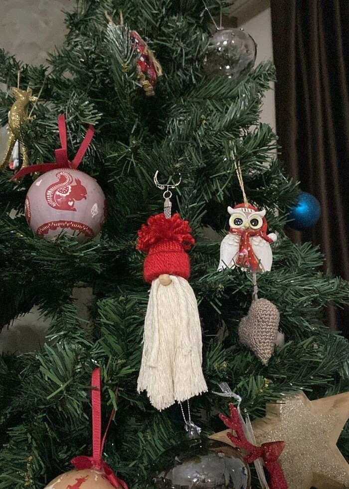 Yeni yıl şans cücesi anahtarlık - Görsel 2