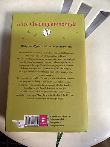  Alice Cheongdamdong?da 1 ve 2. Kitabı