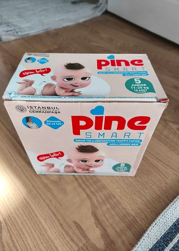 Pine Smart Junior enfeksiyon tespiti yapan akıllı Bebek Bezi