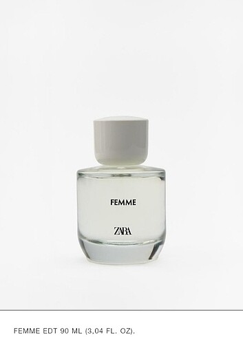 Zara Femme 90 ml 