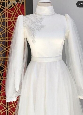 Nikah elbisesi.