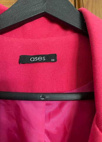 Diğer Pembe Düğmeli Kadın Blazer Ceket