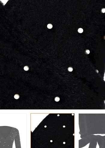 İnci Taşlı bluz - Görsel 4