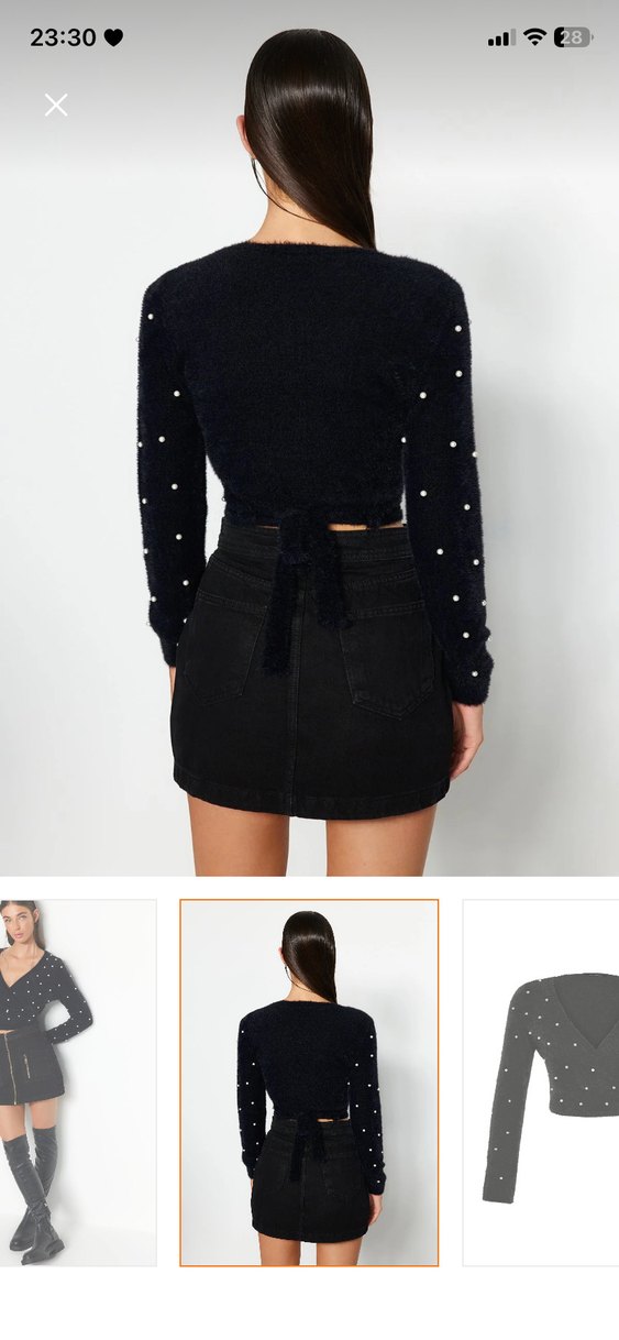 İnci Taşlı bluz - Görsel 3