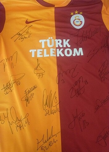 Galatasaray Fatih Terim İmzalı forma