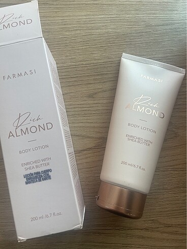 Farmasi rich almond vücut losyonu