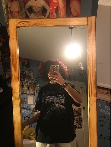 magnetism baskılı tshirt