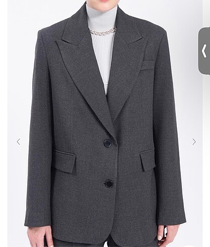 Oversize blazer ceket 