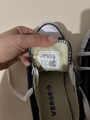 36 Beden siyah Renk Converse