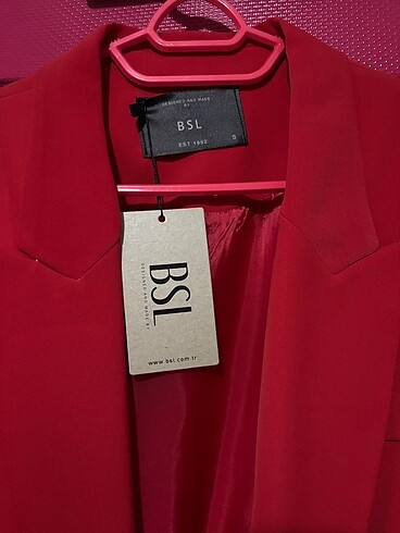 s Beden Kırmızı blazer