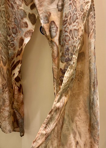 Leopar desenli plaj pantolon - Görsel 3