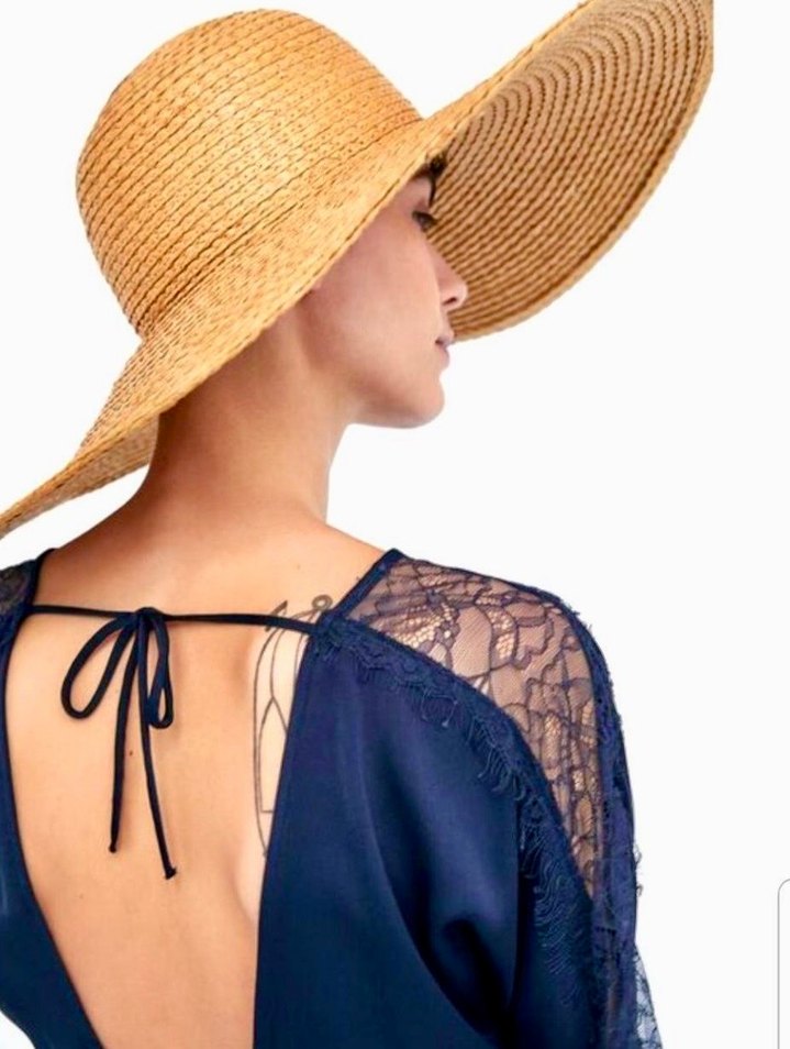 Zara Lacivert Tulum - Görsel 5