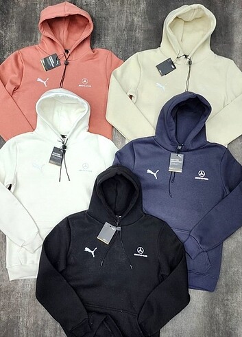 Kapüşonlu Sweatshirt (3 İplik)