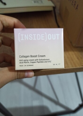 Inside out collagen boost cream