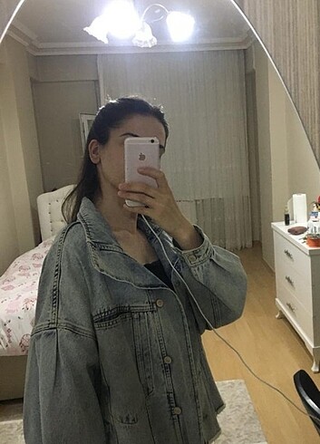 m Beden mavi Renk Mavi Jeans kot ceket 