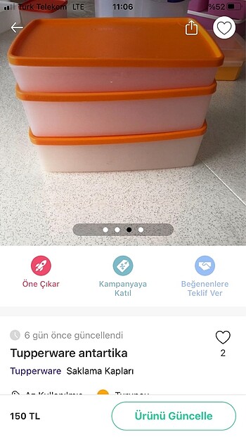 Tupperware antartika