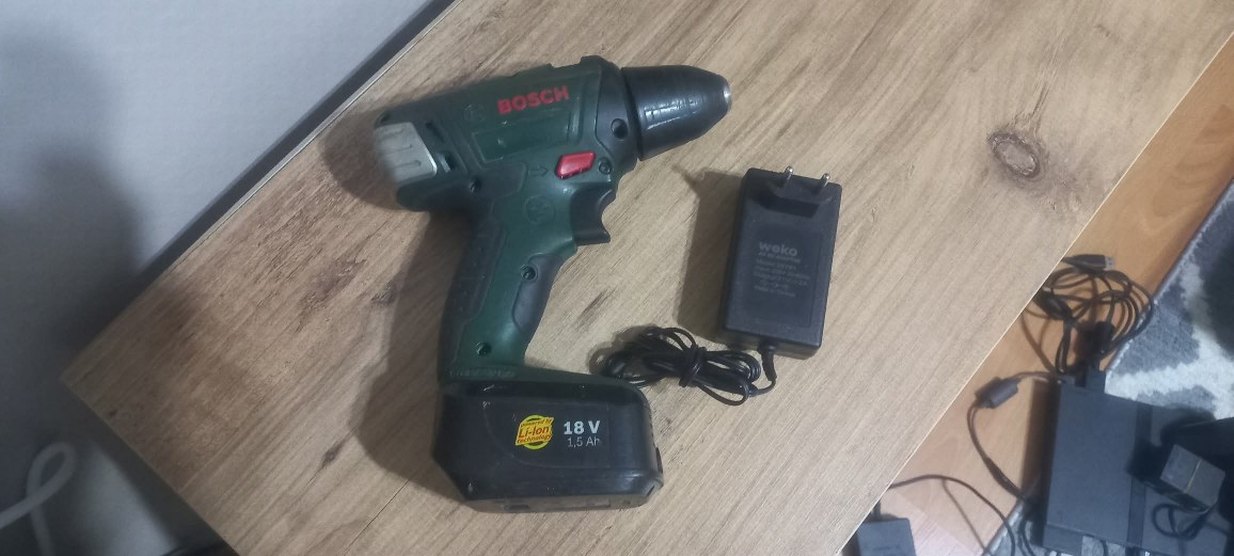 Bosch Yeşil Kablosuz Matkap - Görsel 4