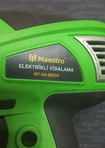 Yeşil Maestro Elektrikli Vidalama - Görsel 7