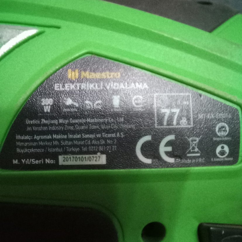 Yeşil Maestro Elektrikli Vidalama - Görsel 4