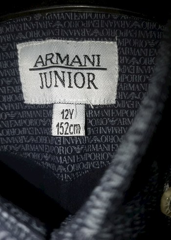 Erkek Çocuk Lacivert Denim Uzun Kollu Gömlek - Görsel 3