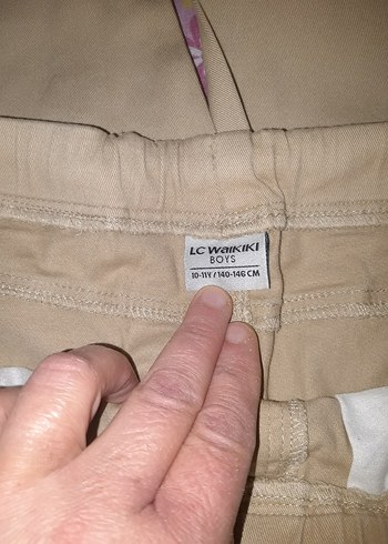 Bej Erkek çocuk Kumaş Pantolon - Görsel 3