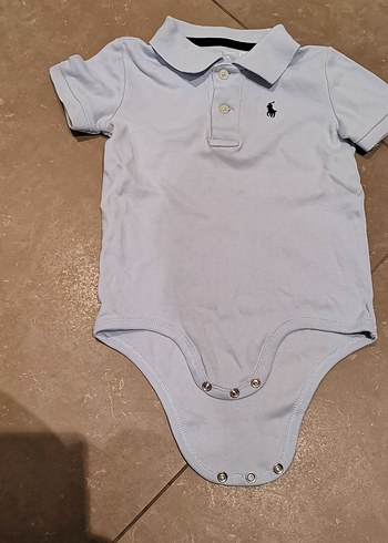 Kısa Kollu Yakalı Bebek Çıtçıtlı Body - Görsel 3