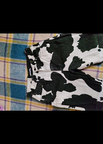 Armalife Armalife Kot Pantolon İnek Desen