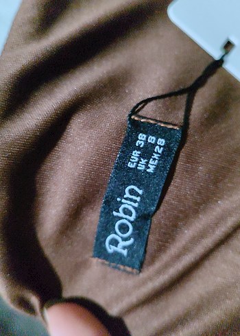 Kahverengi Deri Askılı Straplez Büstiyer - Görsel 5