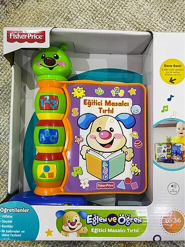 Fisher price tırtıl kitap