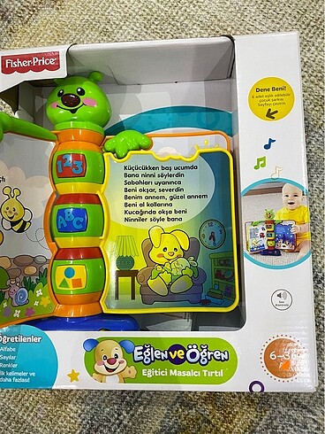 Fisher Price Fisher price tırtıl kitap