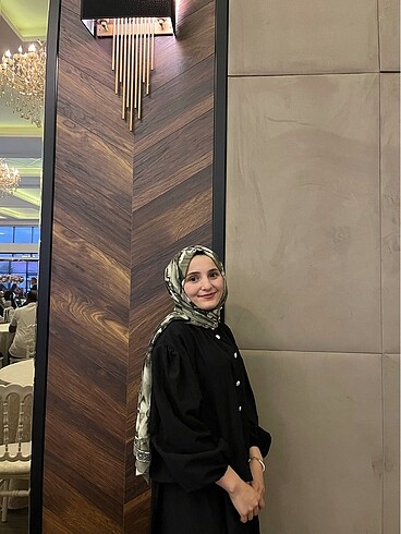 H&M Siyah etekli takım
