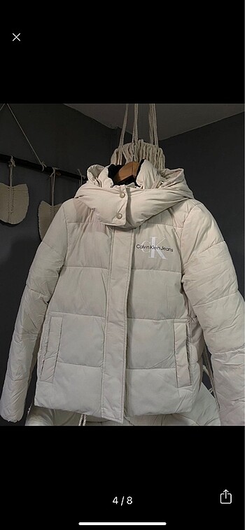 m Beden ten rengi Renk Calvin klein mont