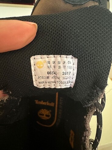 28 Beden kahverengi Renk Timberland bot