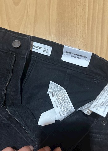 Kadın Siyah Kot Kısa Mini Etek - Görsel 2