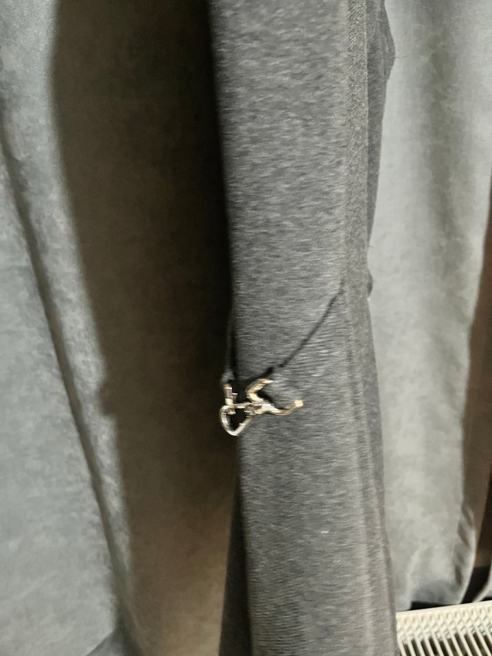 Kemer Detaylı Gri Kolsuz Mini Elbise - Görsel 4