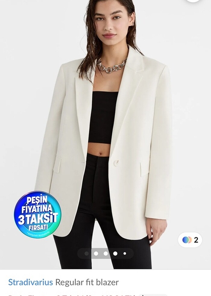 Stradivarius blazer ceket - Görsel 4
