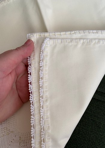 7 adet ceyizlik dantel pecete - Görsel 8