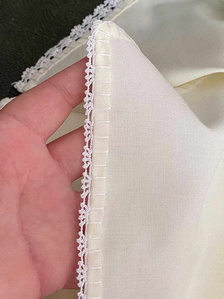 7 adet ceyizlik dantel pecete - Görsel 5