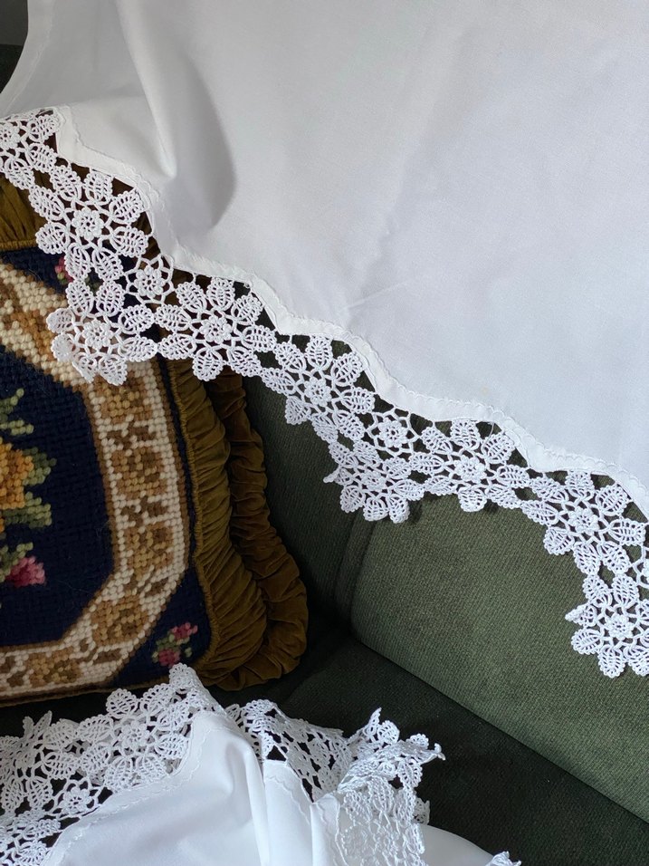 Sifir sedir takimi yada perde iki parca dantel - Görsel 2