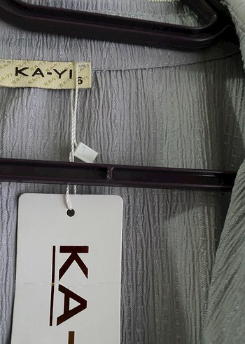 Gri Uzun Kollu Gömlek etiketli - Görsel 4